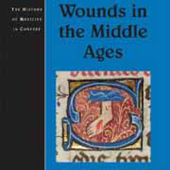 Book cover - Wounds in the Middle Ages