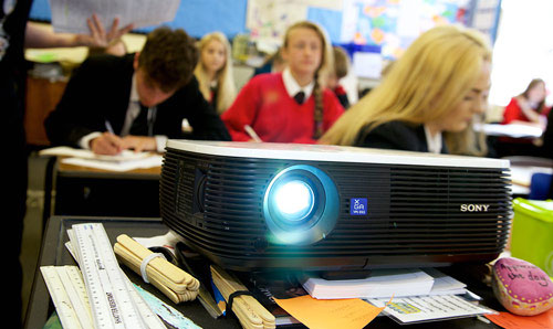 Students in classroom